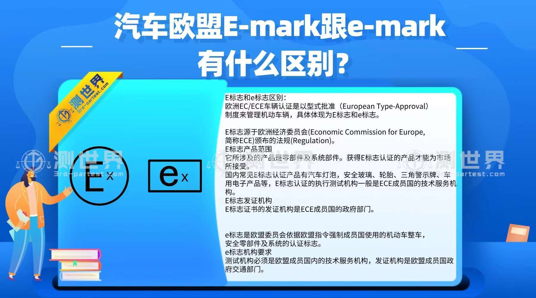 E标志和e标志区别是什么，E-mark怎么做？